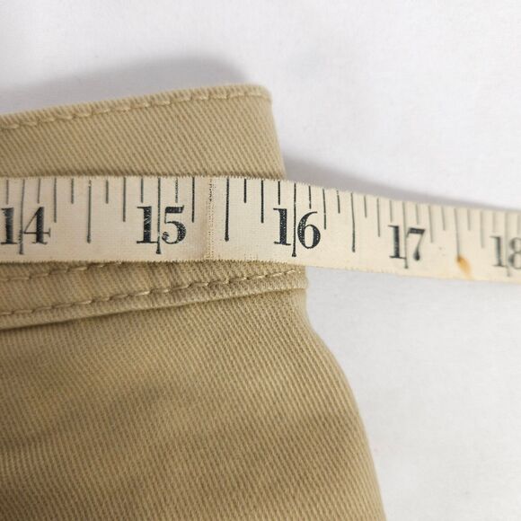 Gloria Vanderbilt Women's Sz 12 32x30 Beige Amanda High Rise Tapered Jeans - Picture 8 of 10